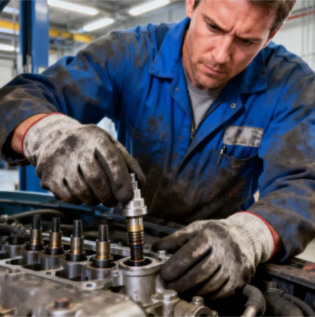 Quando um injetor de combustível de caminhão precisa ser substituído?